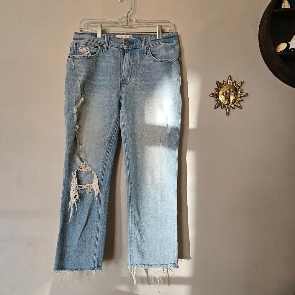 Abercrombie & Fitch Women's Blue Jeans
